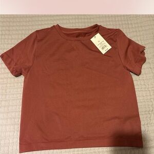 Target Kids Short Sleeve Tee in Rust